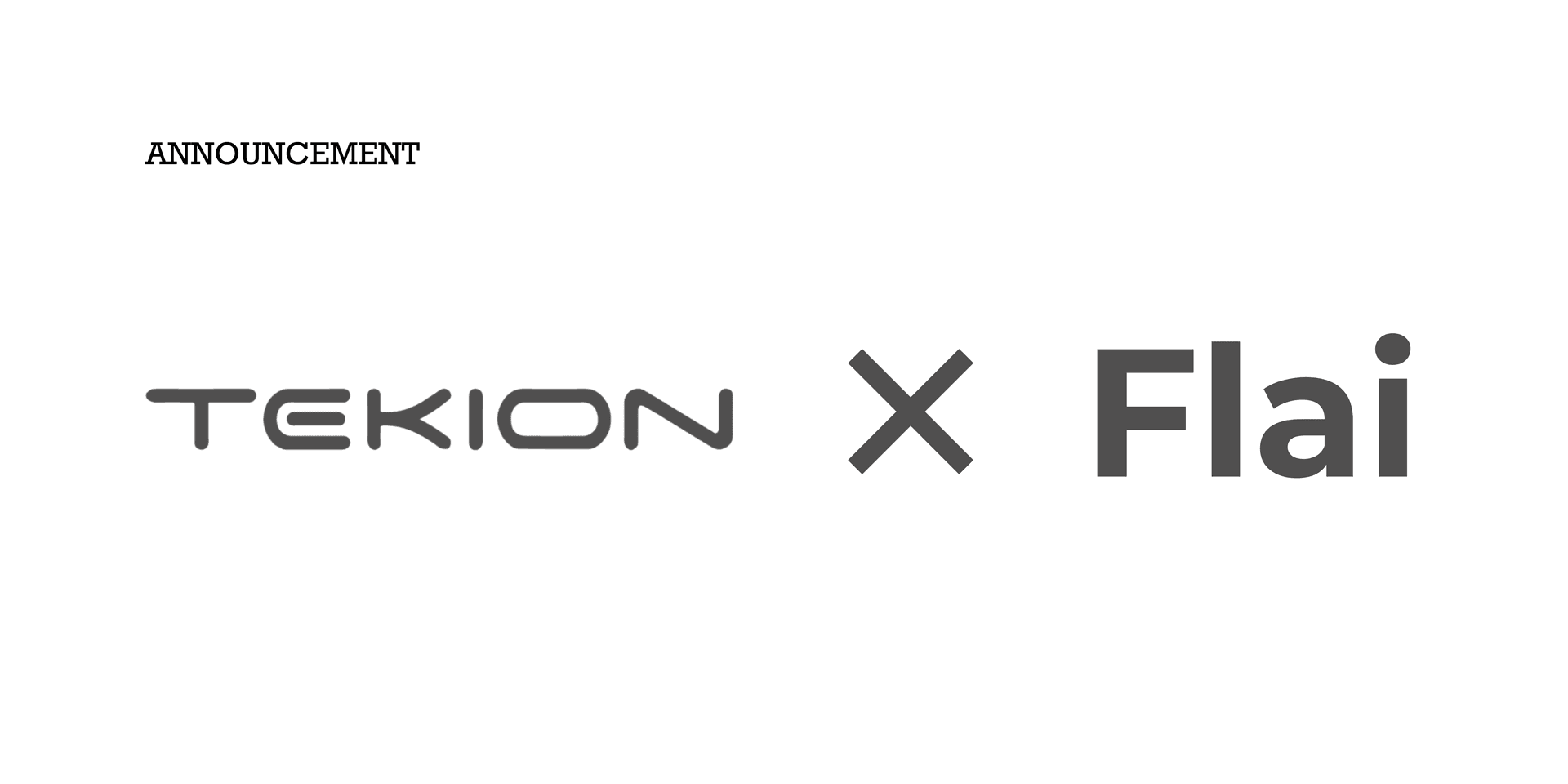 Flai x Tekion Partnership Announcement